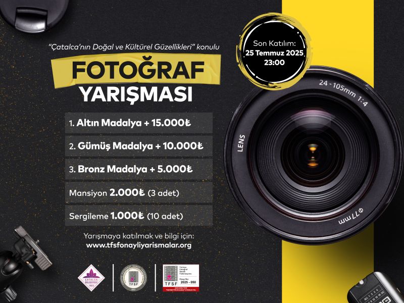 Çatalca’nın Doğal ve Kültürel Güzellikleri Fotoğraf Yarışması Başlıyor!