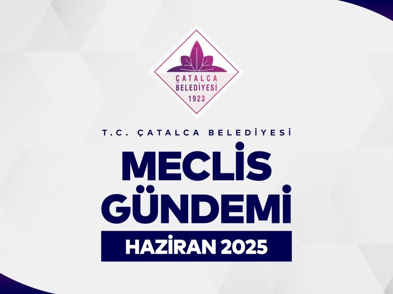 Haziran Ayı Meclis Gündemi