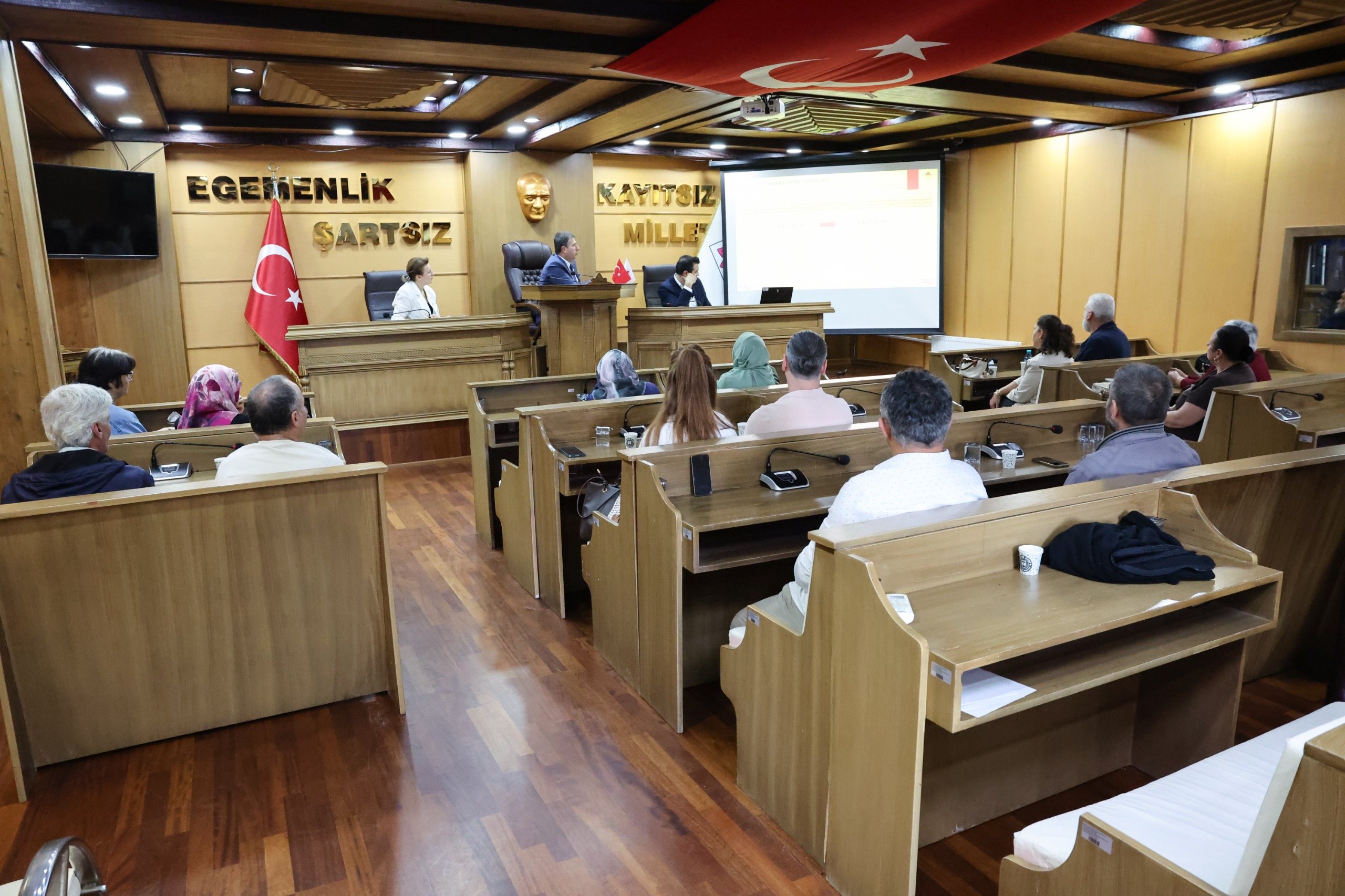 Saim Arslanca Apartman kat maliklerimizle bir araya geldik
