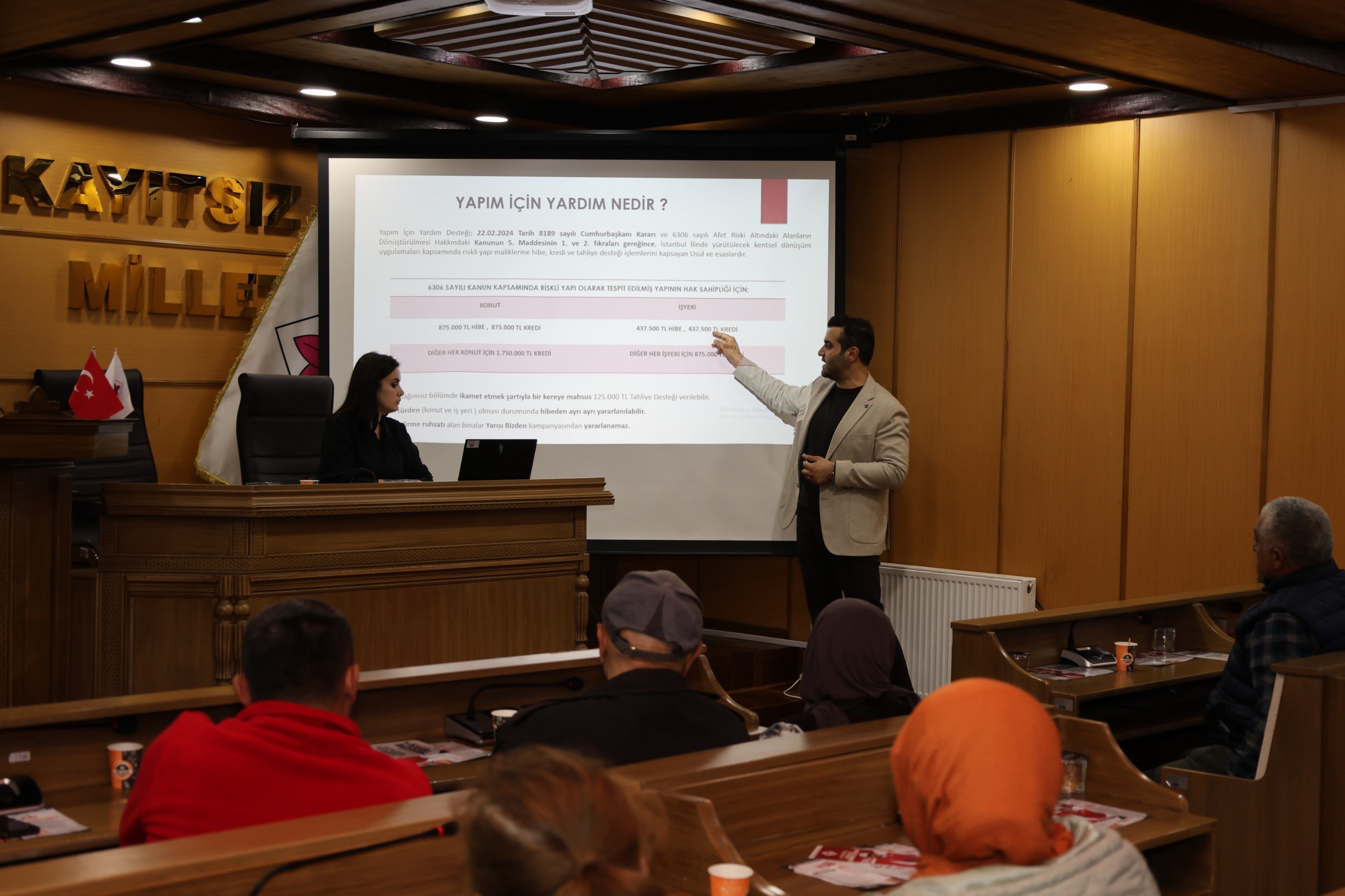 Hürşahin Sitesi C Blok ve Meryem Yıldız Apartman kat maliklerimizle bir araya geldik